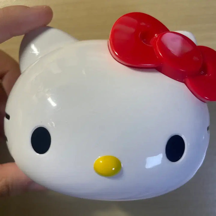 [BUNJANG] Sanrio Hello Kitty Face Storage Box / 산리오 헬로키티 키티 얼굴 통 수납함