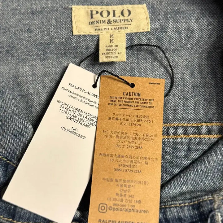 [BUNJANG] Polo Ralph Lauren 1st Gen Denim Jacket / [M] 폴로 랄프로렌 1세대 데님 자켓