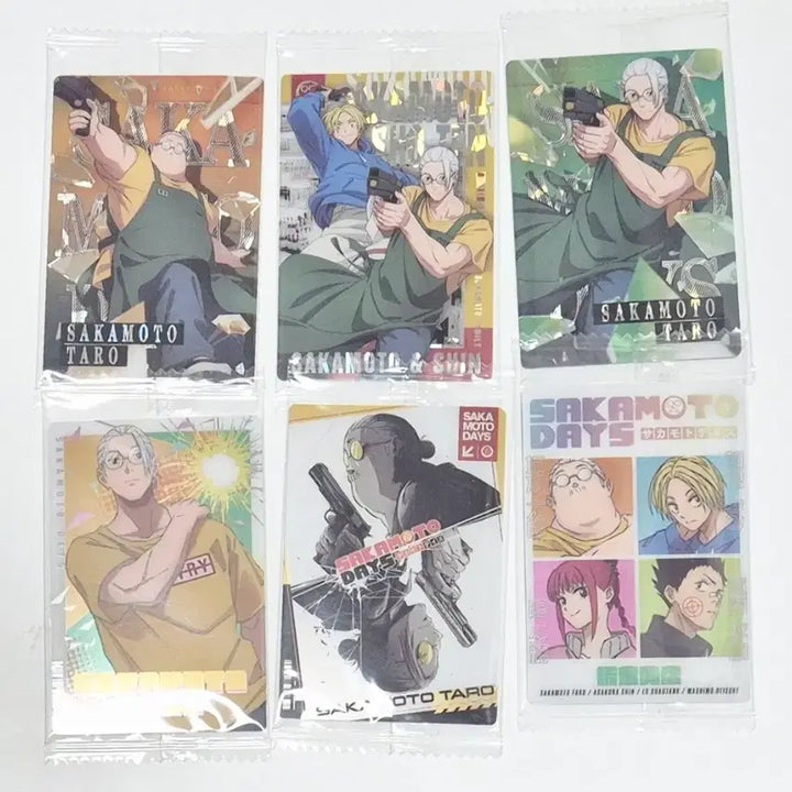 [BUNJANG] Sakamoto Days Sakaday Sakamoto Shin, Lu, Heisuke Rare Wafer Card / 사카모토데이즈 사카데이 웨하스 레어 사카모토 신 루 헤이스케