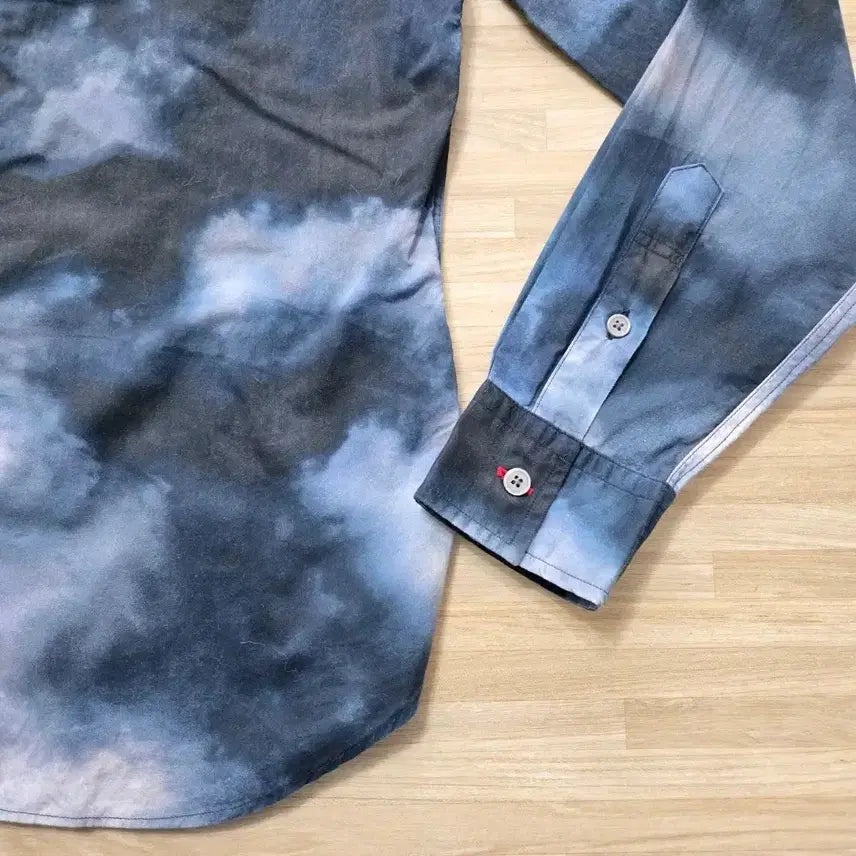 [BUNJANG] Paul Smith Cloud Print Shirt / 90) 폴스미스 구름 프린팅 셔츠