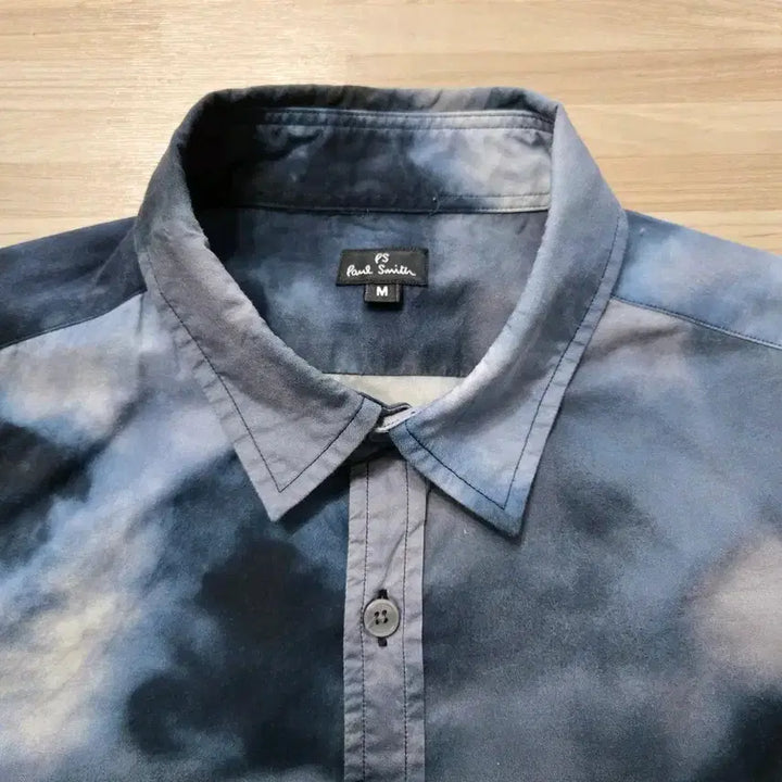 [BUNJANG] Paul Smith Cloud Print Shirt / 90) 폴스미스 구름 프린팅 셔츠