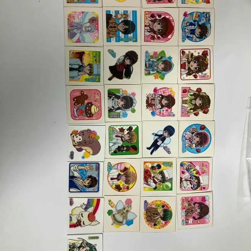 [BUNJANG] Pretty Cure Lala's Style Diary Sticker / 꿈빛 파티시엘 프리큐어 띠부씰 스티커 라라의스타일기 공책 고전애니 스티커