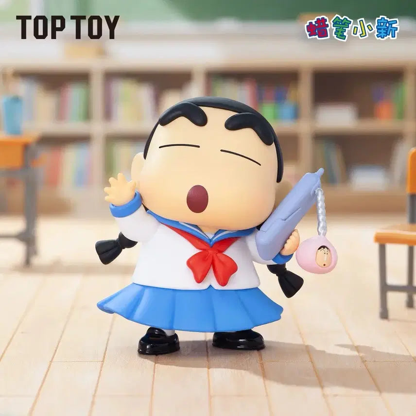 [BUNJANG] Crayon Shin-chan Top Toy Figure Set / 짱구는 못말려 짱구 맹구 탑토이 피규어