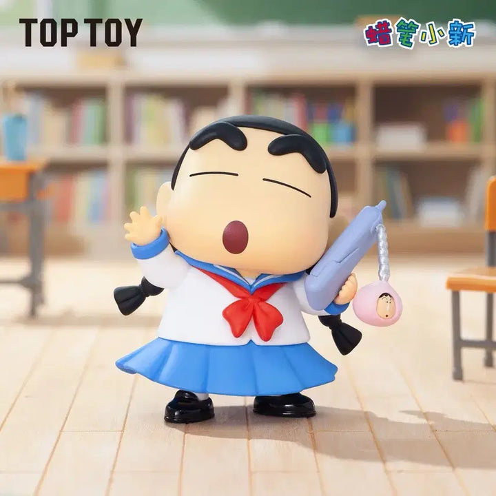 [BUNJANG] Crayon Shin-chan Top Toy Figure Set / 짱구는 못말려 짱구 맹구 탑토이 피규어