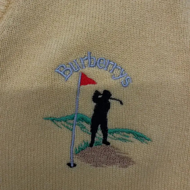 [BUNJANG] Burberry Old School Knit XXL / 버버리 올드스쿨 니트 110 XXL