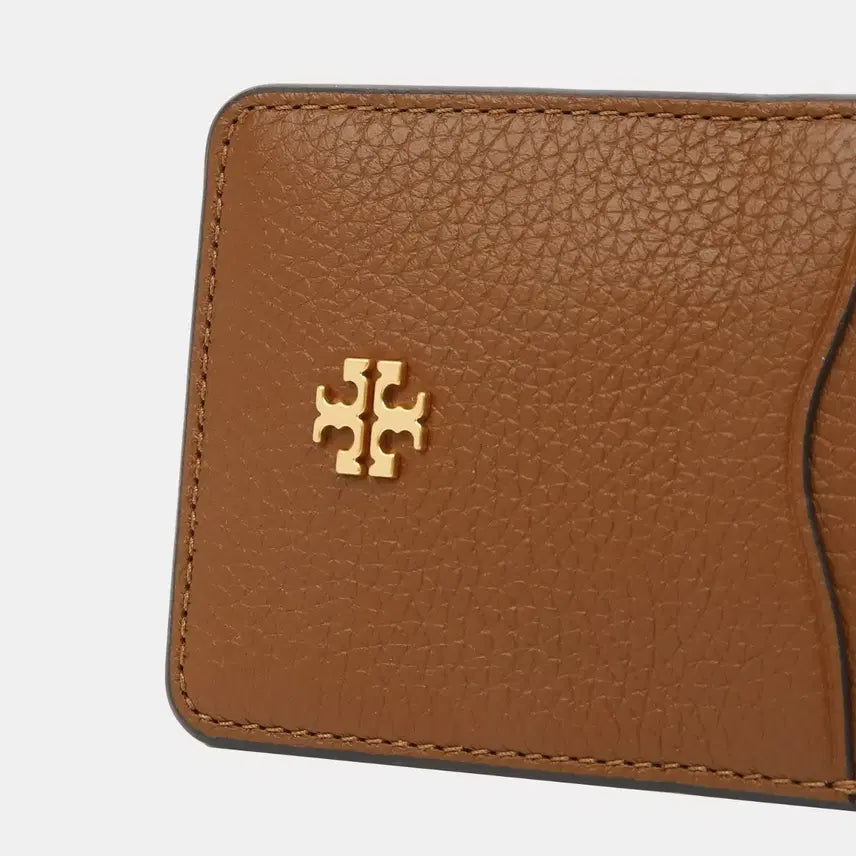 [BUNJANG] Tory Burch Blake Brown Card Wallet / 정품) 토리버치 블레이크 브라운 카드지갑