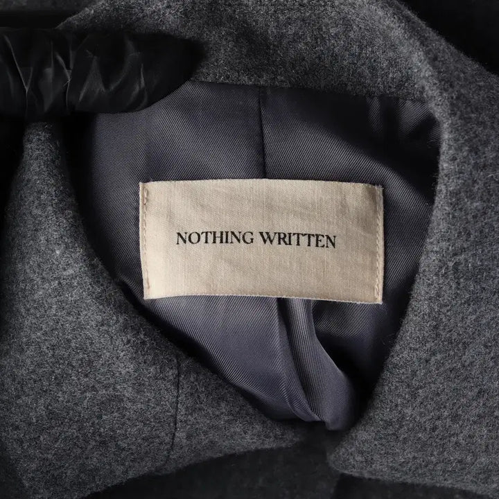 [BUNJANG] Nothing Written Dine Cropped Wool Cashmere Blazer Jacket / 낫띵리튼 다인 크롭 울 캐시미어 블레이저 재킷