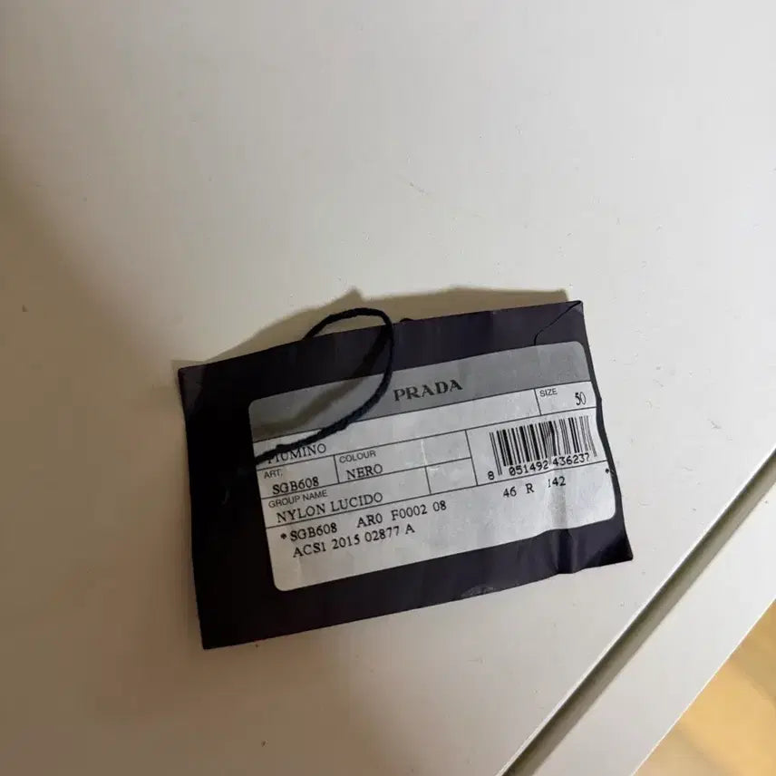 [BUNJANG] Prada Biker Lightweight Padded Jacket (Size 50) / 프라다 바이커 경량패딩 50사이즈