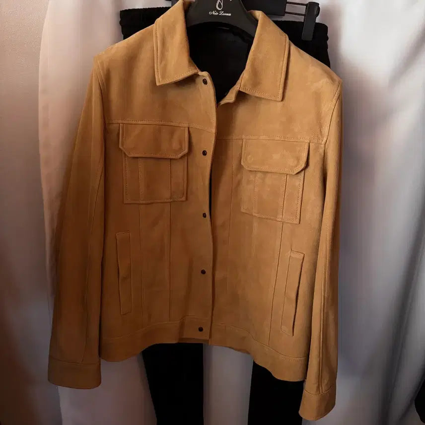 [SOLD OUT] 느와르 라르메스 스웨이드 자켓 48사이즈