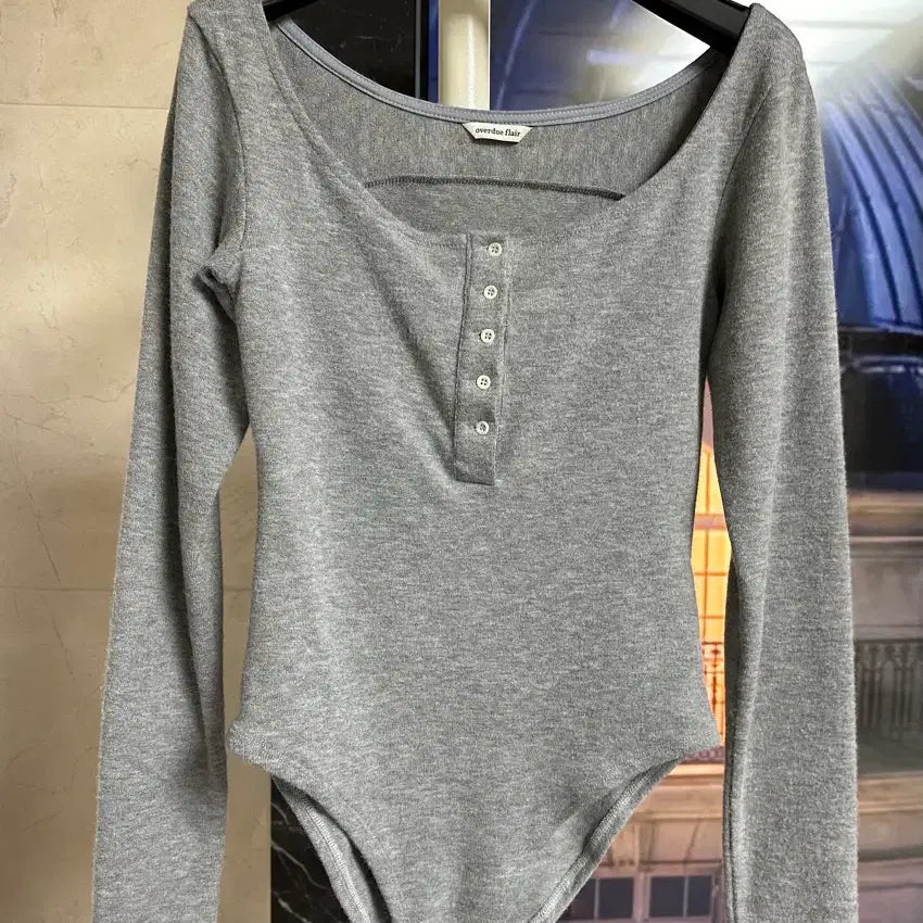 [BUNJANG] Overdue Flare Body Suit / 오버듀플레어 바디슈트