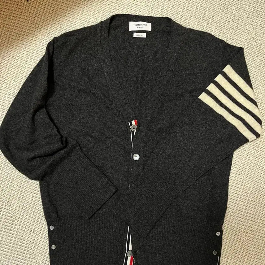 [BUNJANG] Thom Browne Cashmere Cardigan / 톰브라운 케시미어 가디건