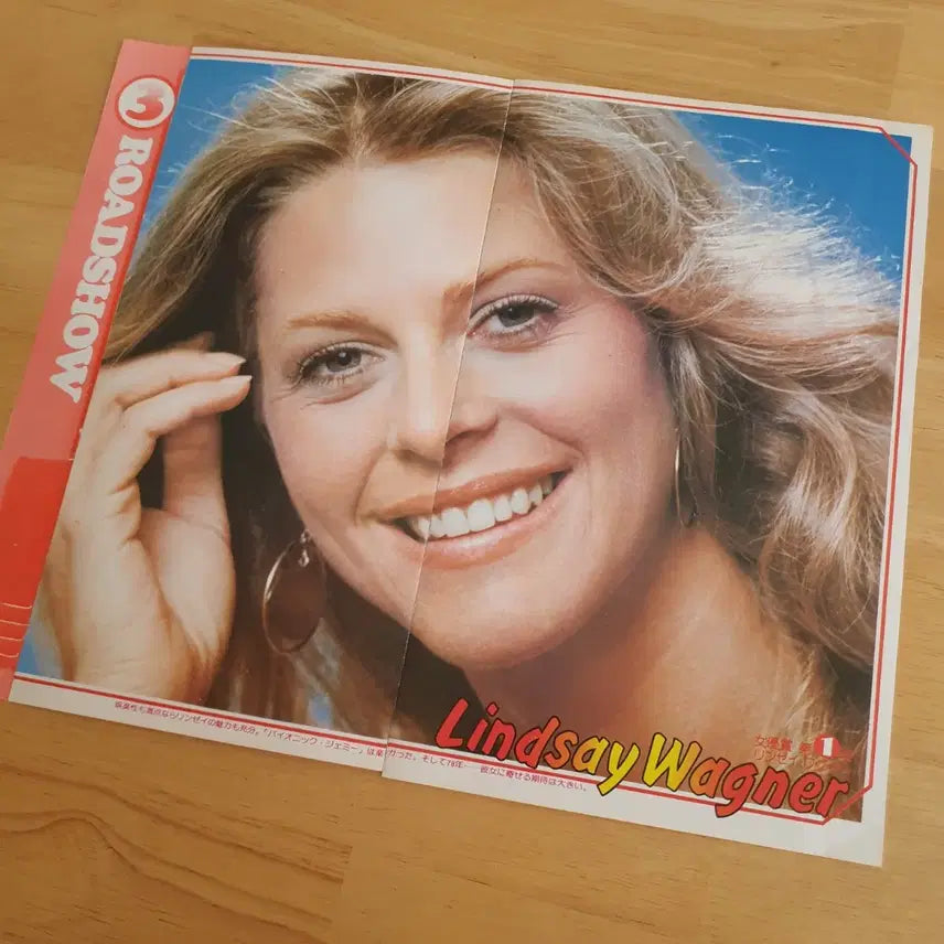 [BUNJANG] Lindsay Wagner Vintage Poster / 린지 와그너 빈티지포스터 일본포스터 소머즈