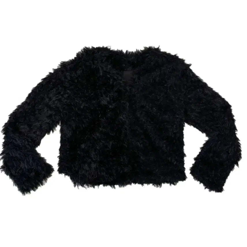 [BUNJANG] MISCHIEF Blackup Sculptor Boucle Cardigan / 하몽 부클 가디건 블랙 미스치프 스컬프터 러브이즈트루