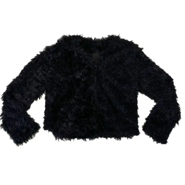[BUNJANG] MISCHIEF Blackup Sculptor Boucle Cardigan / 하몽 부클 가디건 블랙 미스치프 스컬프터 러브이즈트루