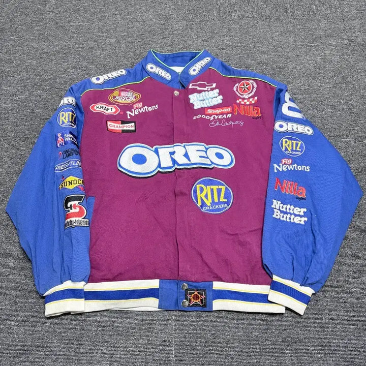 [BUNJANG] Nascar Oreo Ritz Racing Jacket / 나스카 오레오 리츠 레이싱 자켓