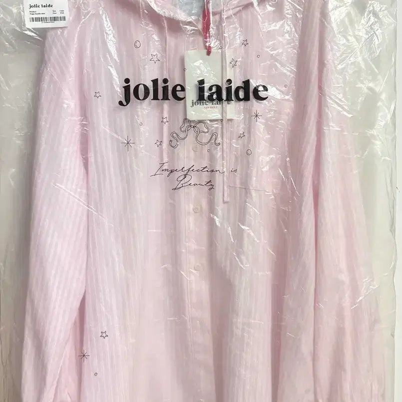 [SOLD OUT] 졸리레이드 핑크 후드 셔츠 Poppy hoodie shirt