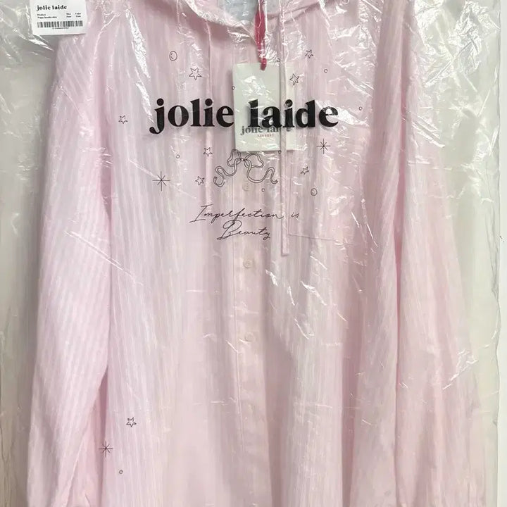 [SOLD OUT] 졸리레이드 핑크 후드 셔츠 Poppy hoodie shirt