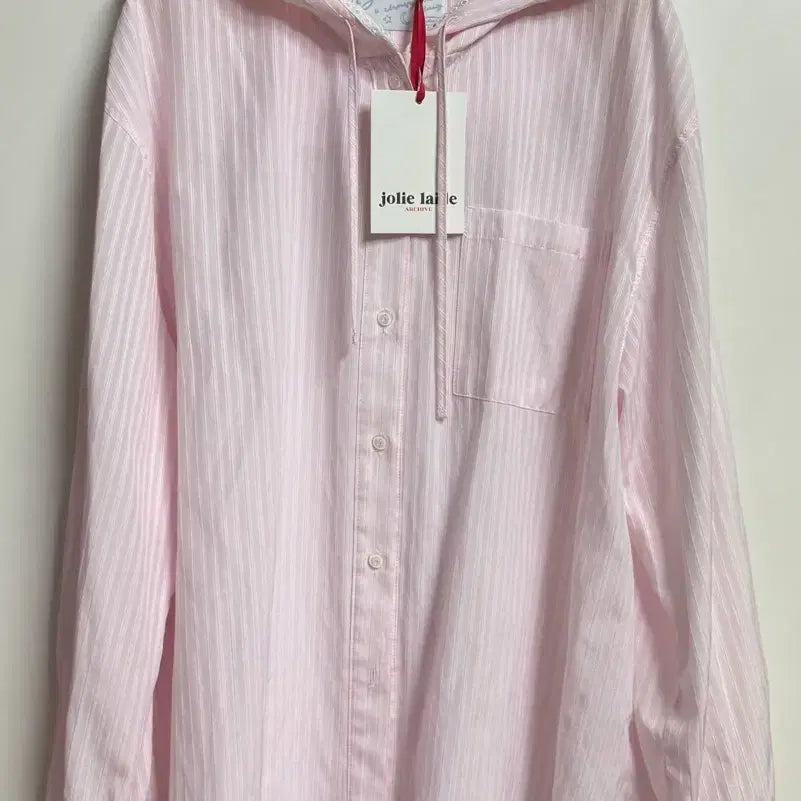 [SOLD OUT] 졸리레이드 핑크 후드 셔츠 Poppy hoodie shirt