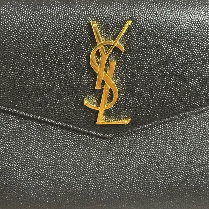 [BUNJANG] Yves Saint Laurent Uptown Clutch Black / [풀구성] 입생로랑 업타운 클러치 블랙