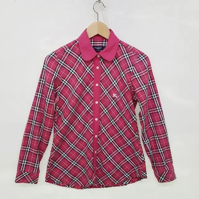 [BUNJANG] Burberry London Shirt Wine / BURBERRY 버버리 런던 셔츠 와인