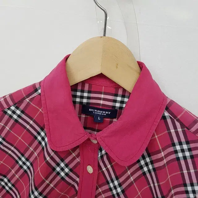 [BUNJANG] Burberry London Shirt Wine / BURBERRY 버버리 런던 셔츠 와인