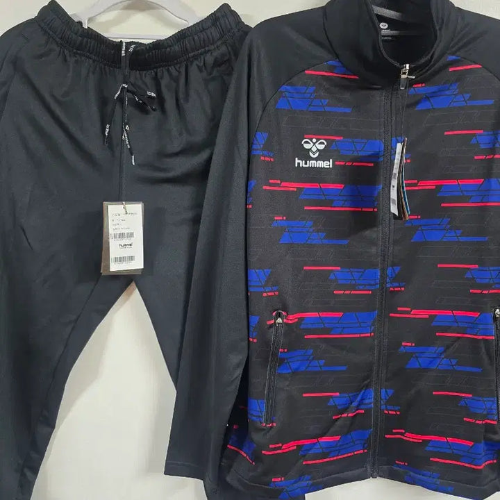 [BUNJANG] Hummel Training Set L Polyester/Spandex / Hummel 험멜 트레이닝 세트 상하의 새상품