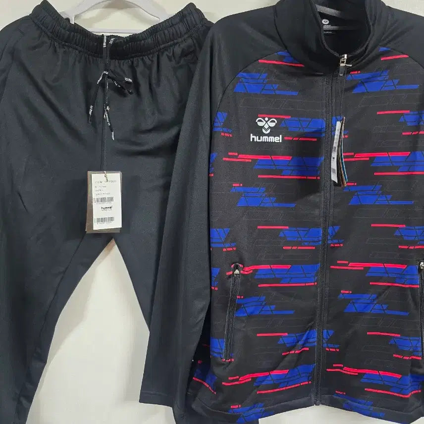 [BUNJANG] Hummel Training Set L Polyester/Spandex / Hummel 험멜 트레이닝 세트 상하의 새상품