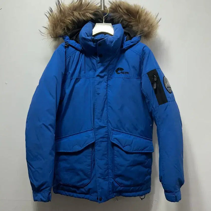 [BUNJANG] Nepa Blue Goose Down Padded Jumper S / 네파 블루 구스다운 패딩 점퍼 S