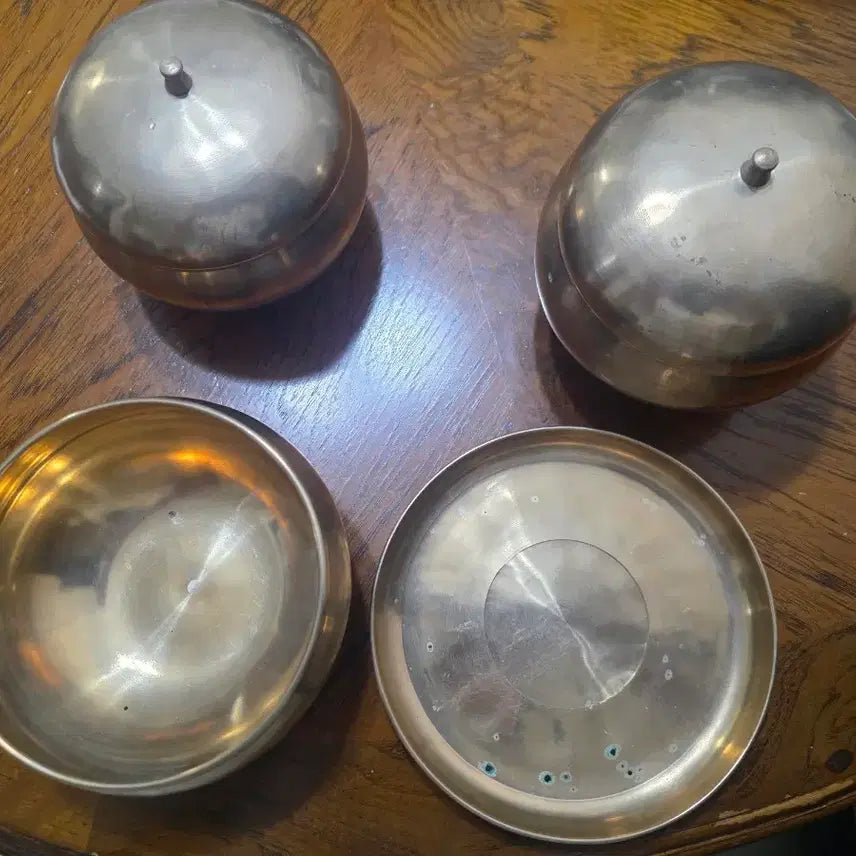 [BUNJANG] Kim Geunsoo Brassware / 중요 무형문화재 제77  김근수 님의 신주 유기그릇입니다.