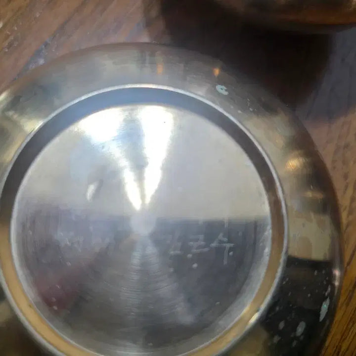 [BUNJANG] Kim Geunsoo Brassware / 중요 무형문화재 제77  김근수 님의 신주 유기그릇입니다.