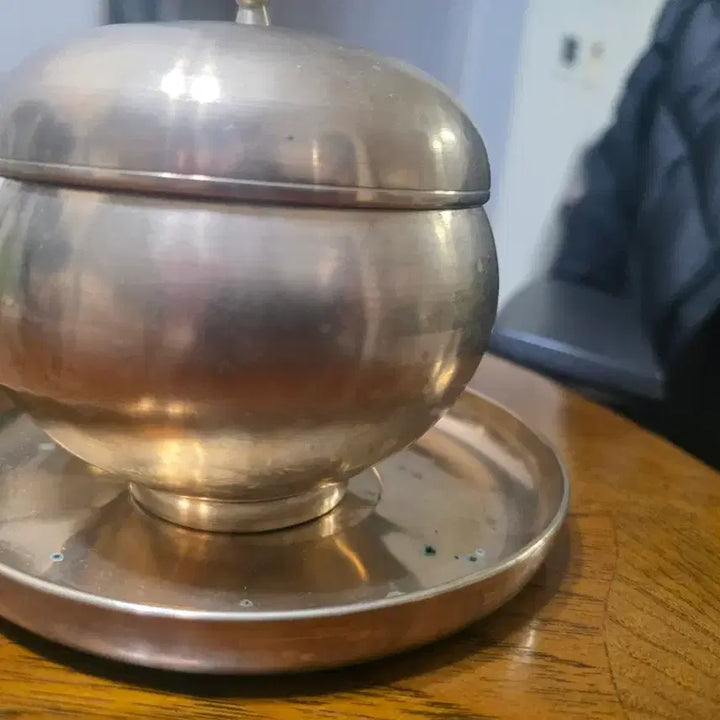 [BUNJANG] Kim Geunsoo Brassware / 중요 무형문화재 제77  김근수 님의 신주 유기그릇입니다.