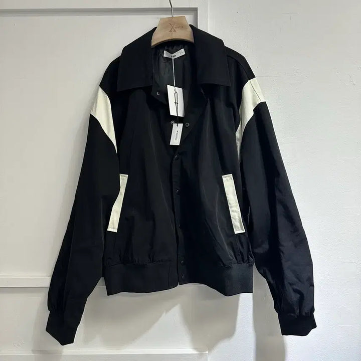 [BUNJANG] Millo Nylon Varsity Jacket (Men's L) / 새상품 무료배송 밀로 나일론 바시티 자켓 남성 L