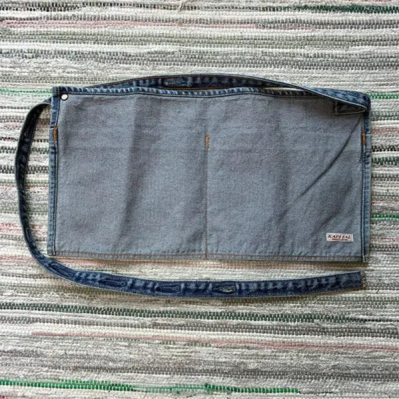 [BUNJANG] Kapital KAPSIZE Denim Apron / 캐피탈 KAPSIZE 데님 에이프런