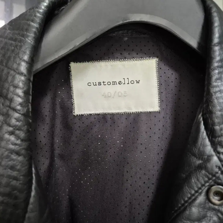 [BUNJANG] Customellow Leather Jacket / 커스텀멜로우 양가죽 자켓