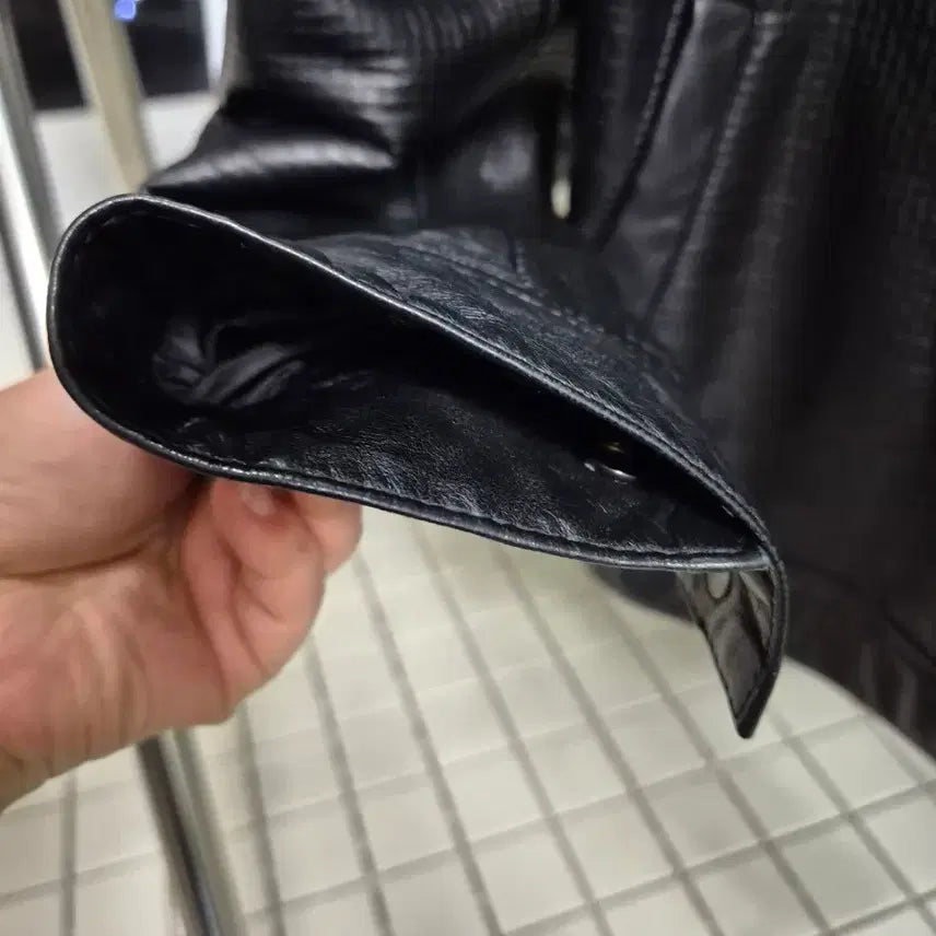 [BUNJANG] Customellow Leather Jacket / 커스텀멜로우 양가죽 자켓