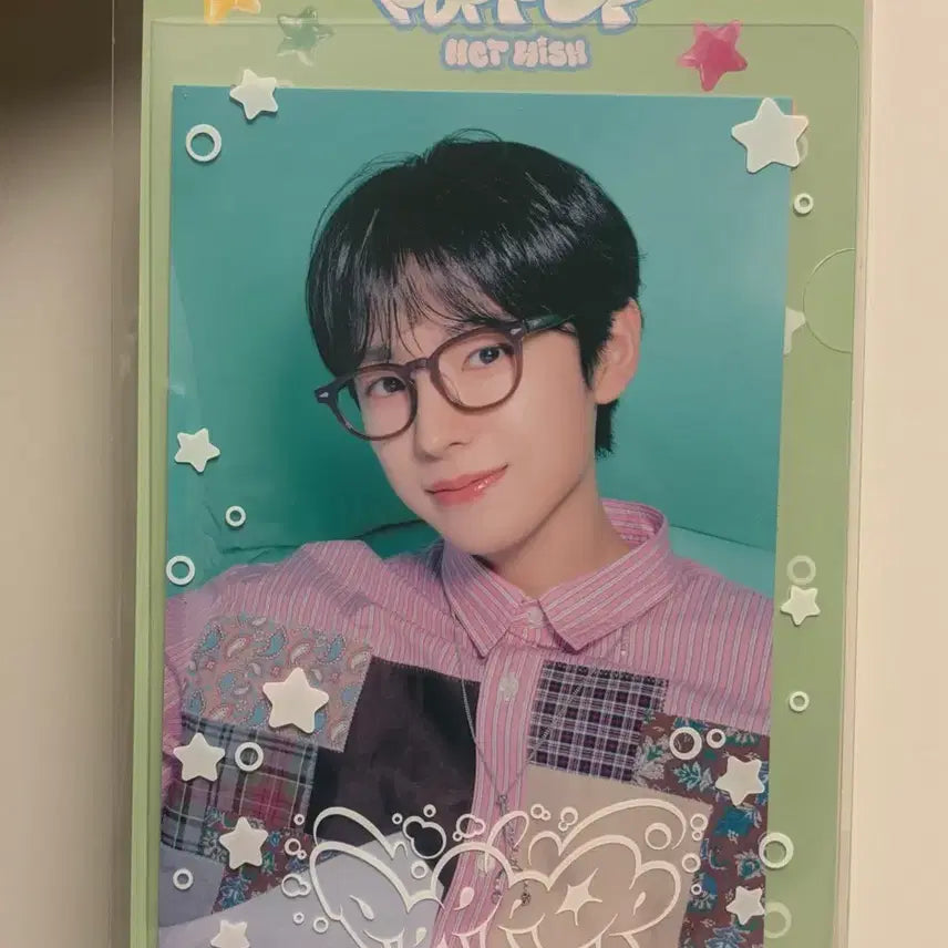 [BUNJANG] NCT WISH POP POP YUUSHI Photocard Set / 단순개봉 엔시티 위시 팝팝 유우시 포토세트 홀카 홀로그램 포카