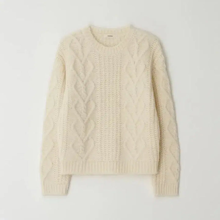 [BUNJANG] Yunsulshop Easygoing Sweater - Cream / 윤슬샵 이지고잉 스웨터 easygoing sweater