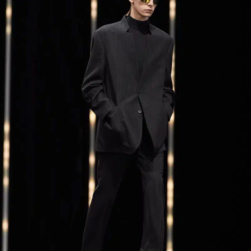 [BUNJANG] Celine 22AW Striped Flare Pants / [박보검님 착용] 셀린느 22AW 스트라이프 플레어 팬츠