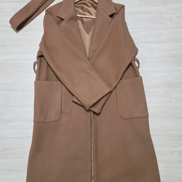 [BUNJANG] Camel Color Women's Coat / 카라멜 색상 여성 코트