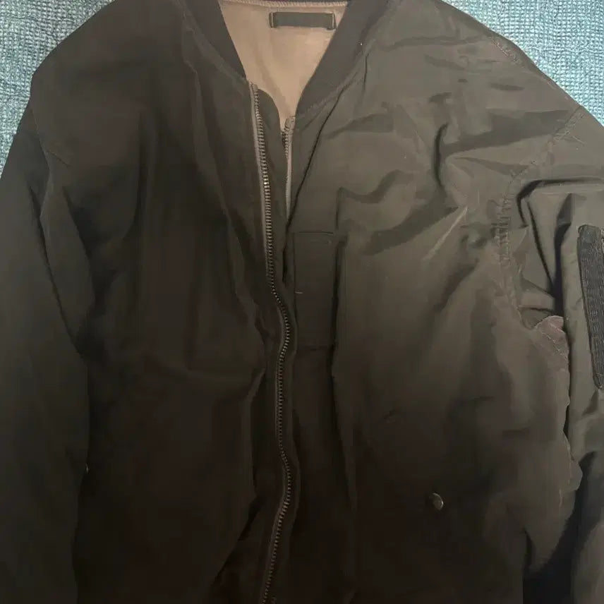 [BUNJANG] Polytelu 1011 Reversible Patched M-1 Bomber Jacket 25SS / [3] 폴리테루 1011 리버시블 패치드 마원 25ss