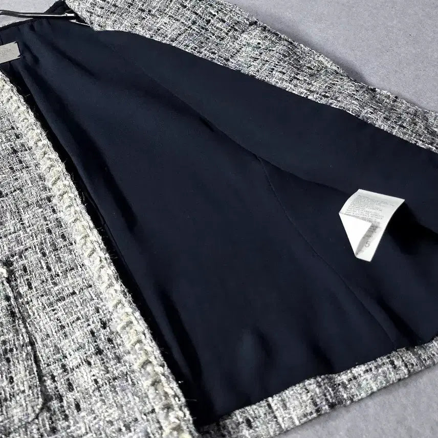 [BUNJANG] THE COVER Tweed Setup / THE COVER 글리터 은장버튼 트위드 셋업  (새상품급