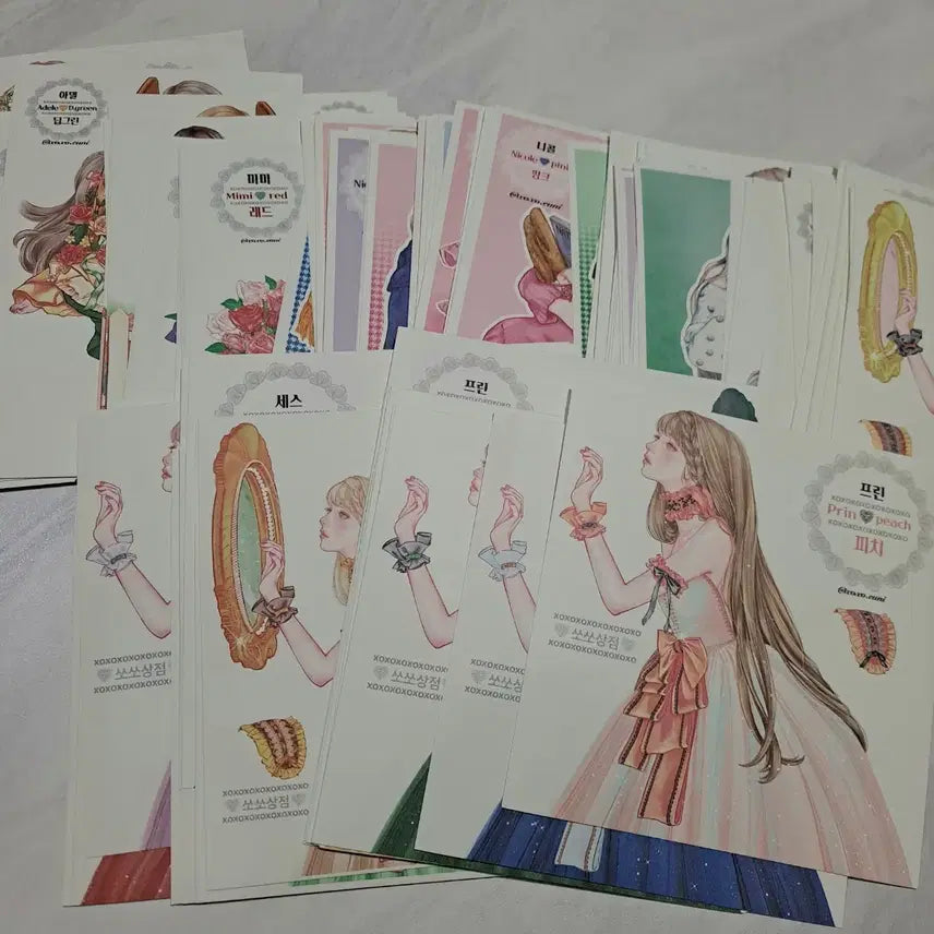 [BUNJANG] SsoSsoEuni Stickers Set / 쏘쏘으니님 인물집 인스 판매