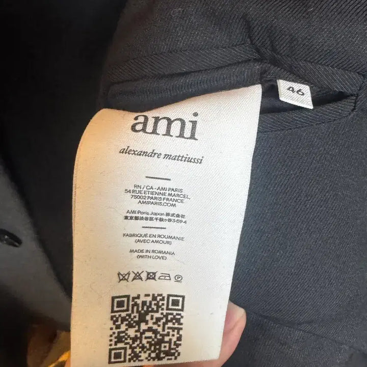 [BUNJANG] Ami 23FW Runway Coat / 아미 Ami 23FW 런웨이 코트 46