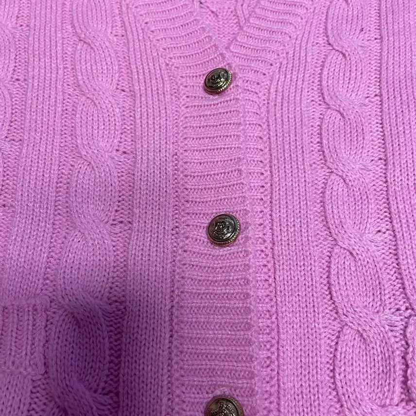 [BUNJANG] NANING9 Cable Knit Cardigan / (새상품)NANING9 꽈배기 가디건 FREE