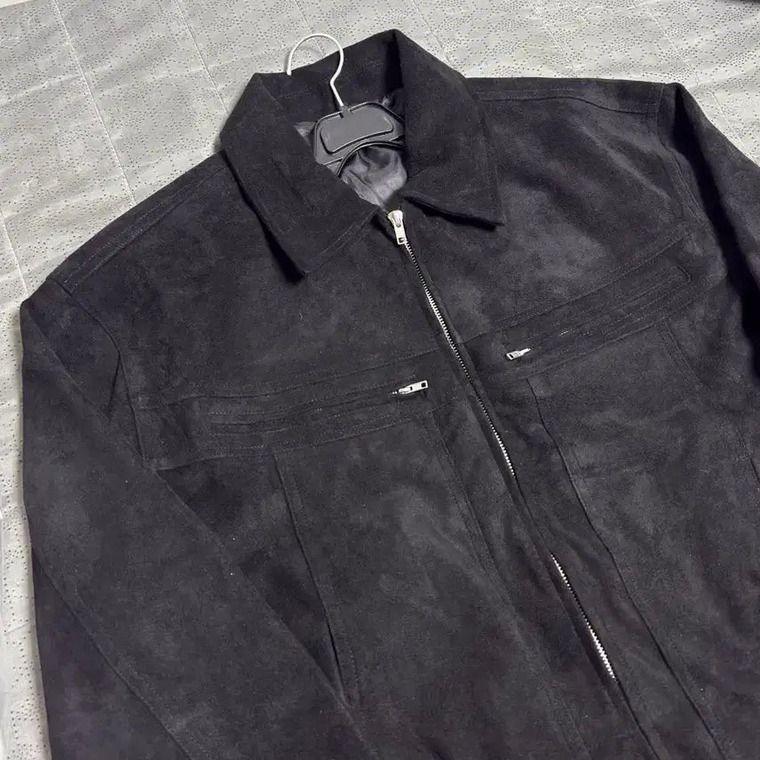 [SOLD OUT] (새상품)크롭 스웨이드 브라운 자켓