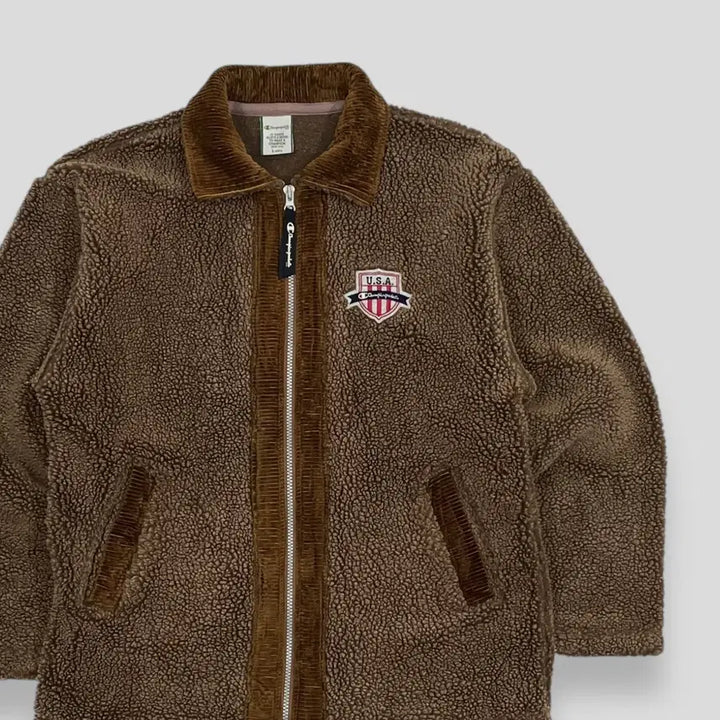[BUNJANG] Champion Sherpa Jacket / 챔피온 쉐르파 자켓