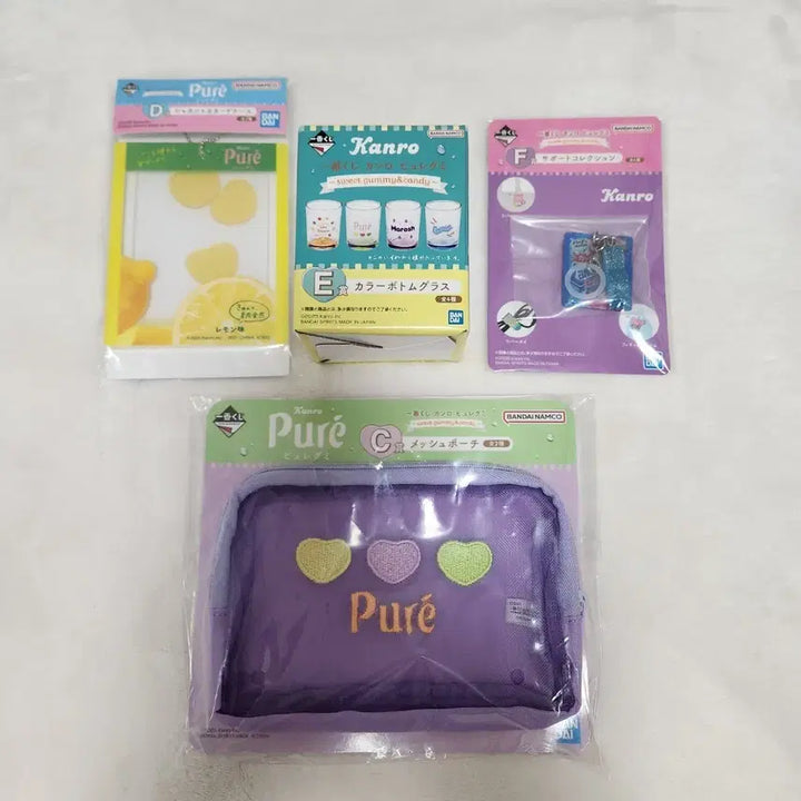 [BUNJANG] Pure Jelly Kuji Lottery C, D, E, F Prize Bundle / <미개봉>퓨레 젤리 쿠지 제일복권 C D E F상 일괄