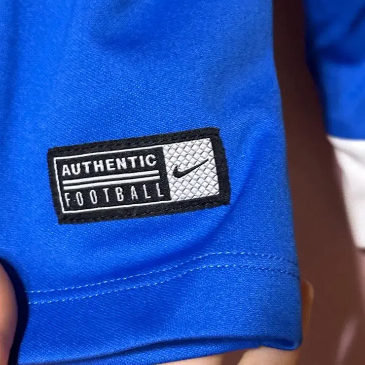 [BUNJANG] Nike Dri-FIT Blue Long Sleeve Functional T-shirt / 나이키 드라이핏 나이키티 나이키 블루 기능성 긴팔티 S 포카리깔