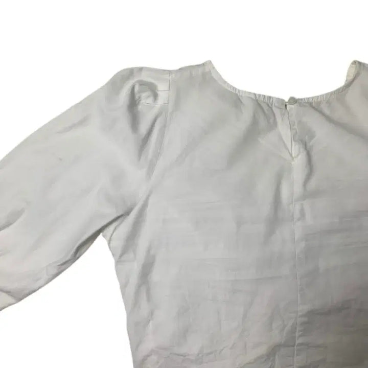 [BUNJANG] Shirred Crop Blouse / 셔링 크롭 블라우스 (가격 제안)