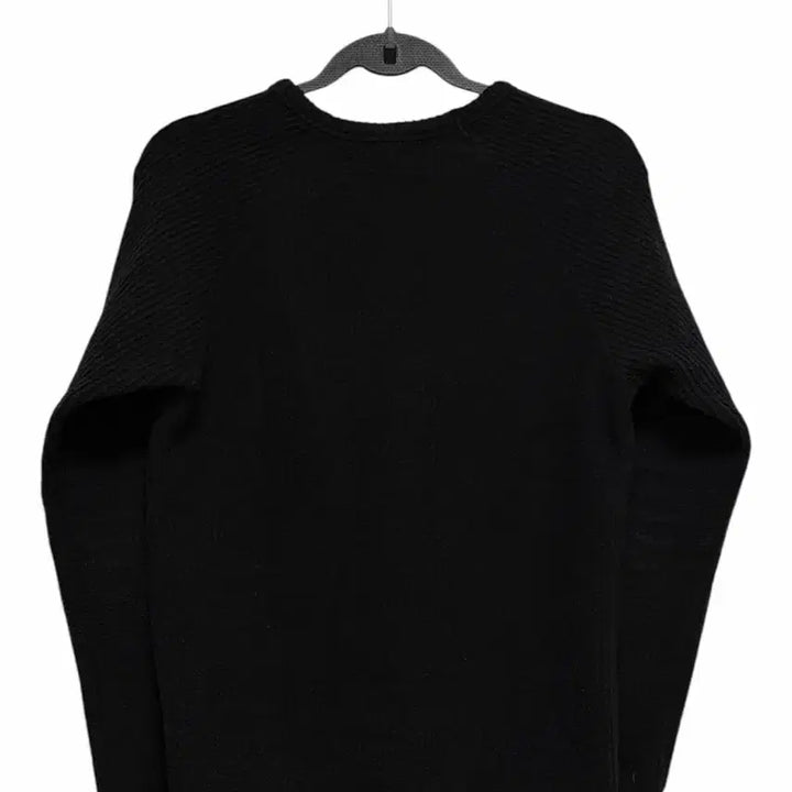 [BUNJANG] Slim Fit Black Knit Top / 슬림핏 니트 블랙